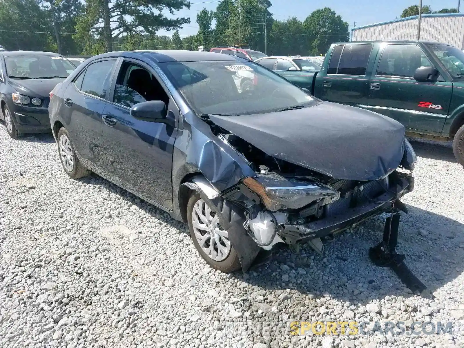 1 Photograph of a damaged car 5YFBURHE4KP943518 TOYOTA COROLLA 2019