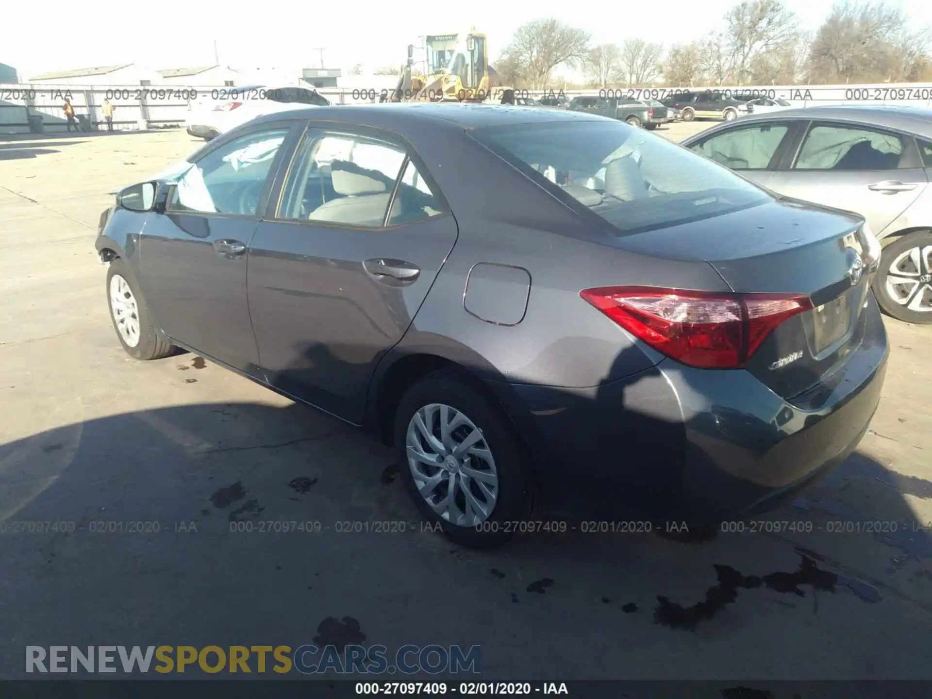 3 Photograph of a damaged car 5YFBURHE4KP944328 TOYOTA COROLLA 2019