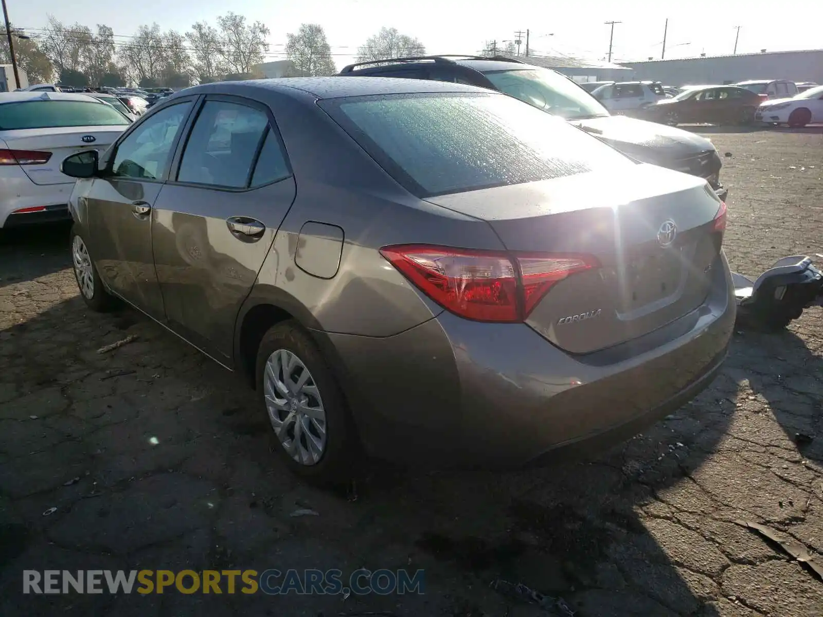 3 Photograph of a damaged car 5YFBURHE4KP944796 TOYOTA COROLLA 2019