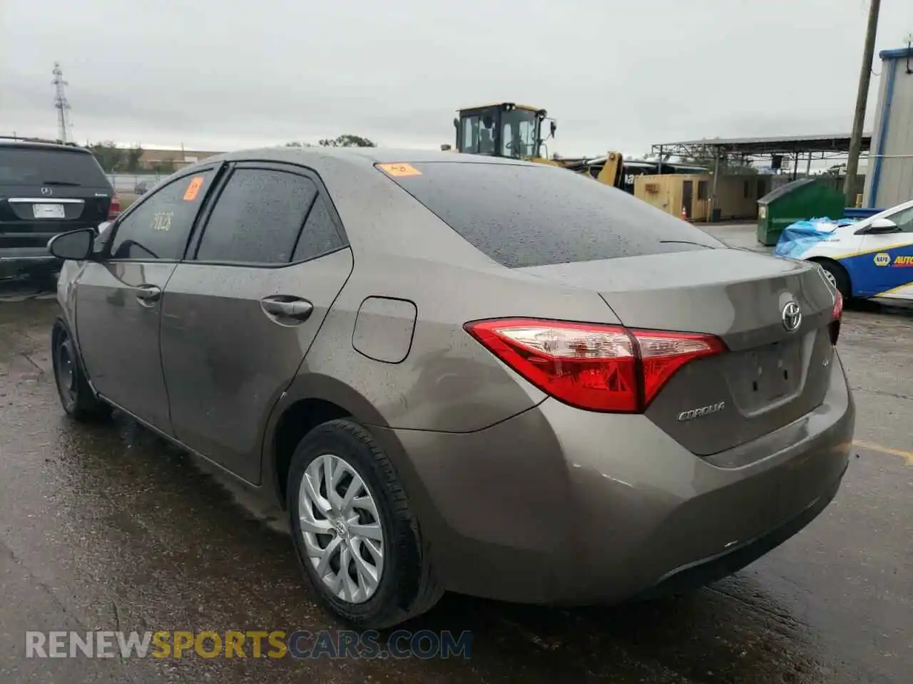 2 Photograph of a damaged car 5YFBURHE4KP946905 TOYOTA COROLLA 2019