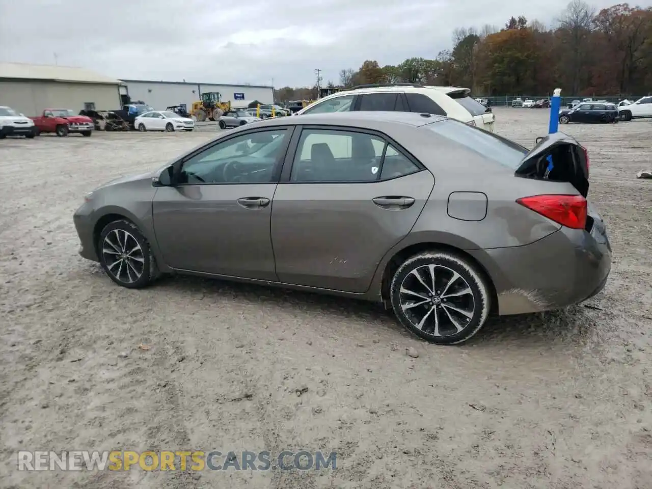 2 Photograph of a damaged car 5YFBURHE4KP948024 TOYOTA COROLLA 2019