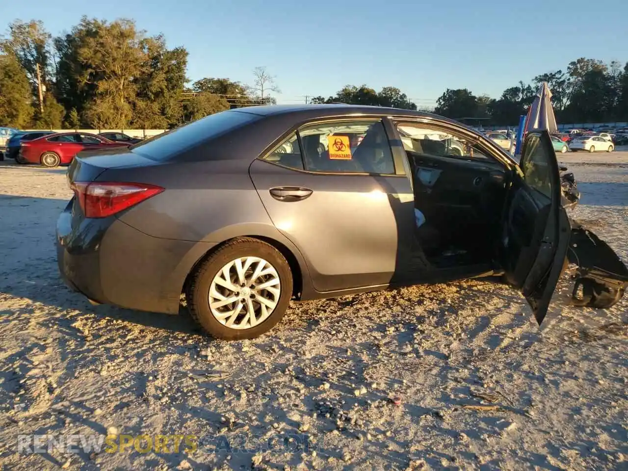 3 Photograph of a damaged car 5YFBURHE4KP948119 TOYOTA COROLLA 2019