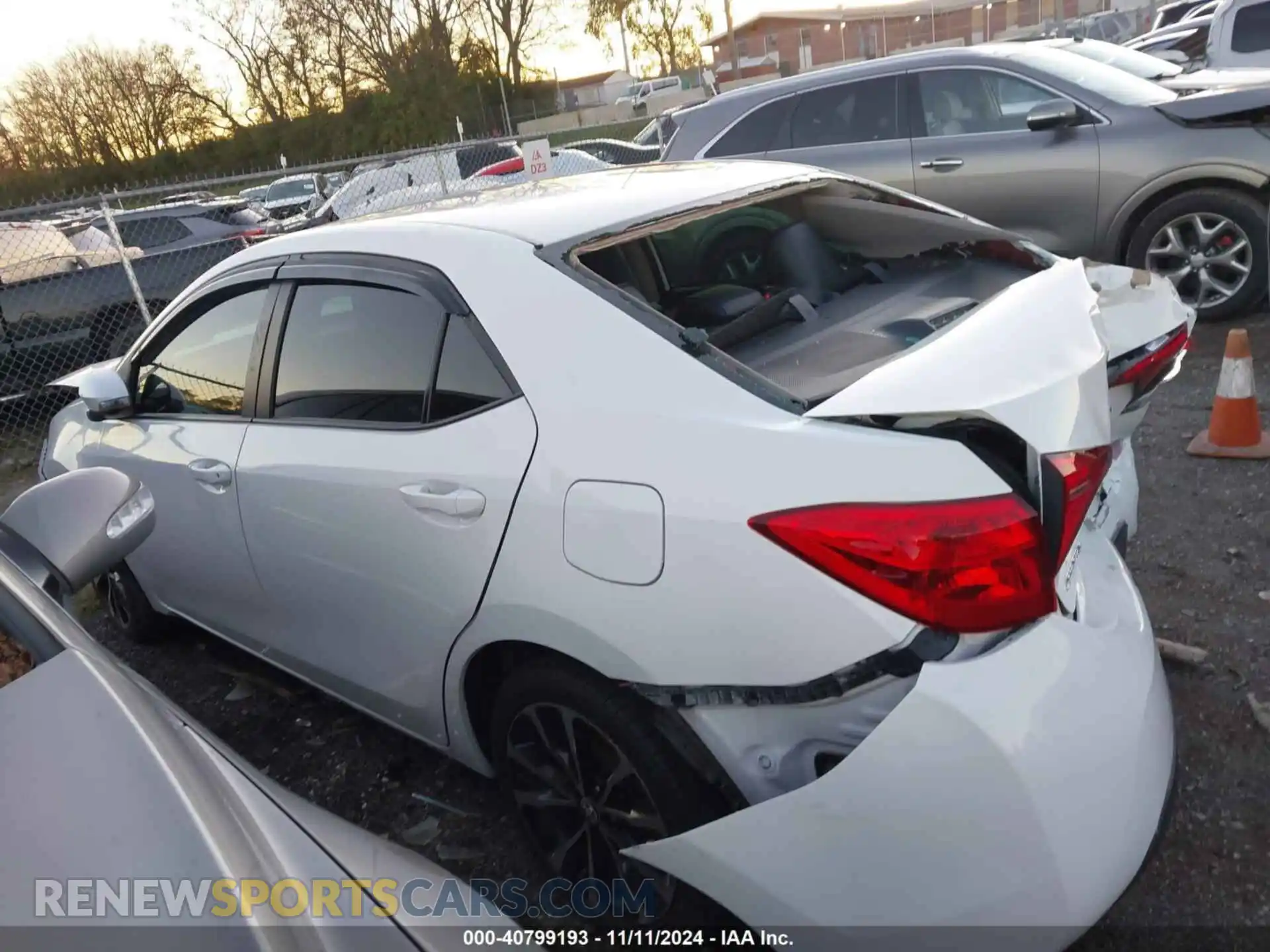 3 Photograph of a damaged car 5YFBURHE4KP948606 TOYOTA COROLLA 2019