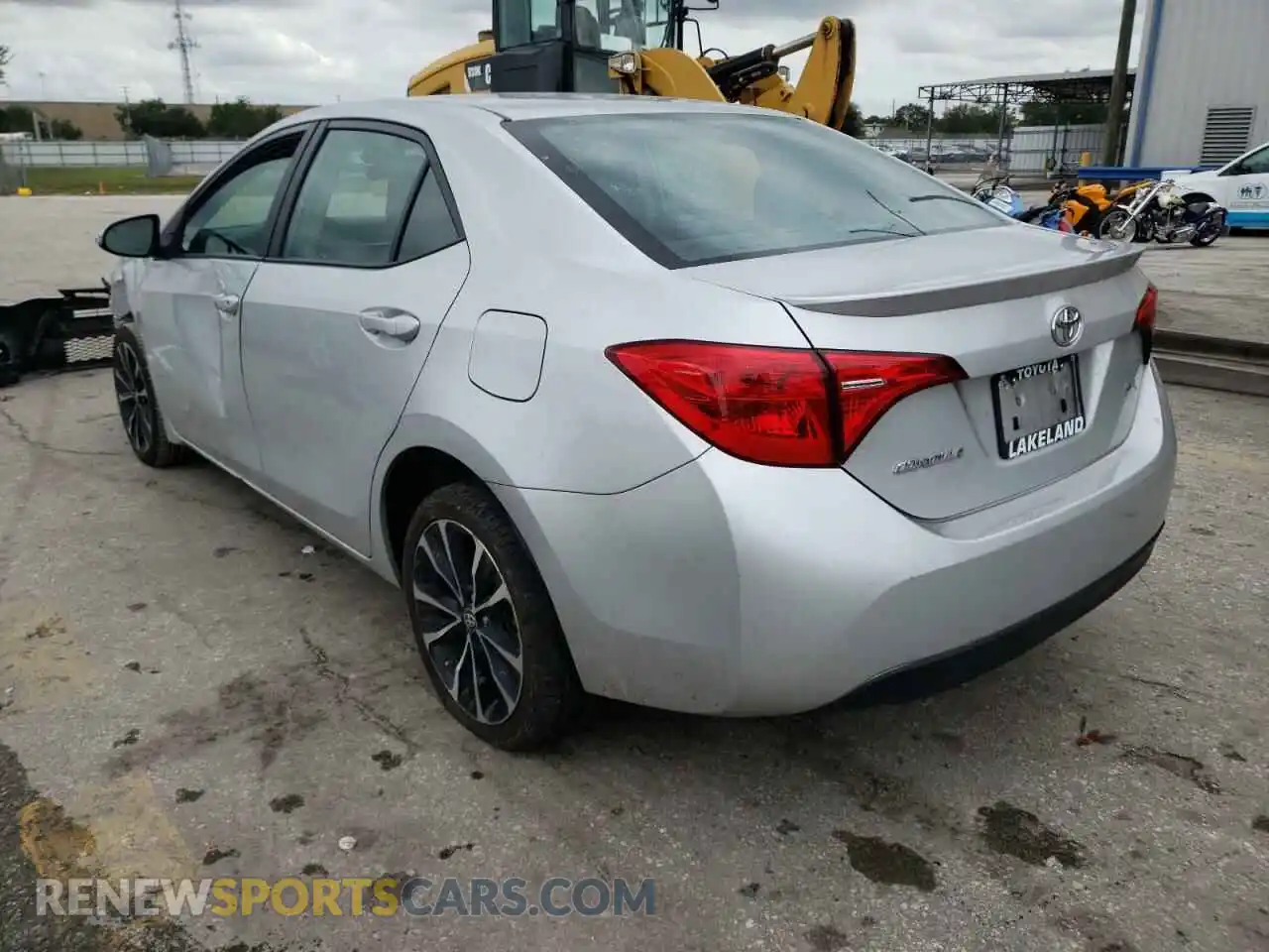 3 Photograph of a damaged car 5YFBURHE4KP949111 TOYOTA COROLLA 2019