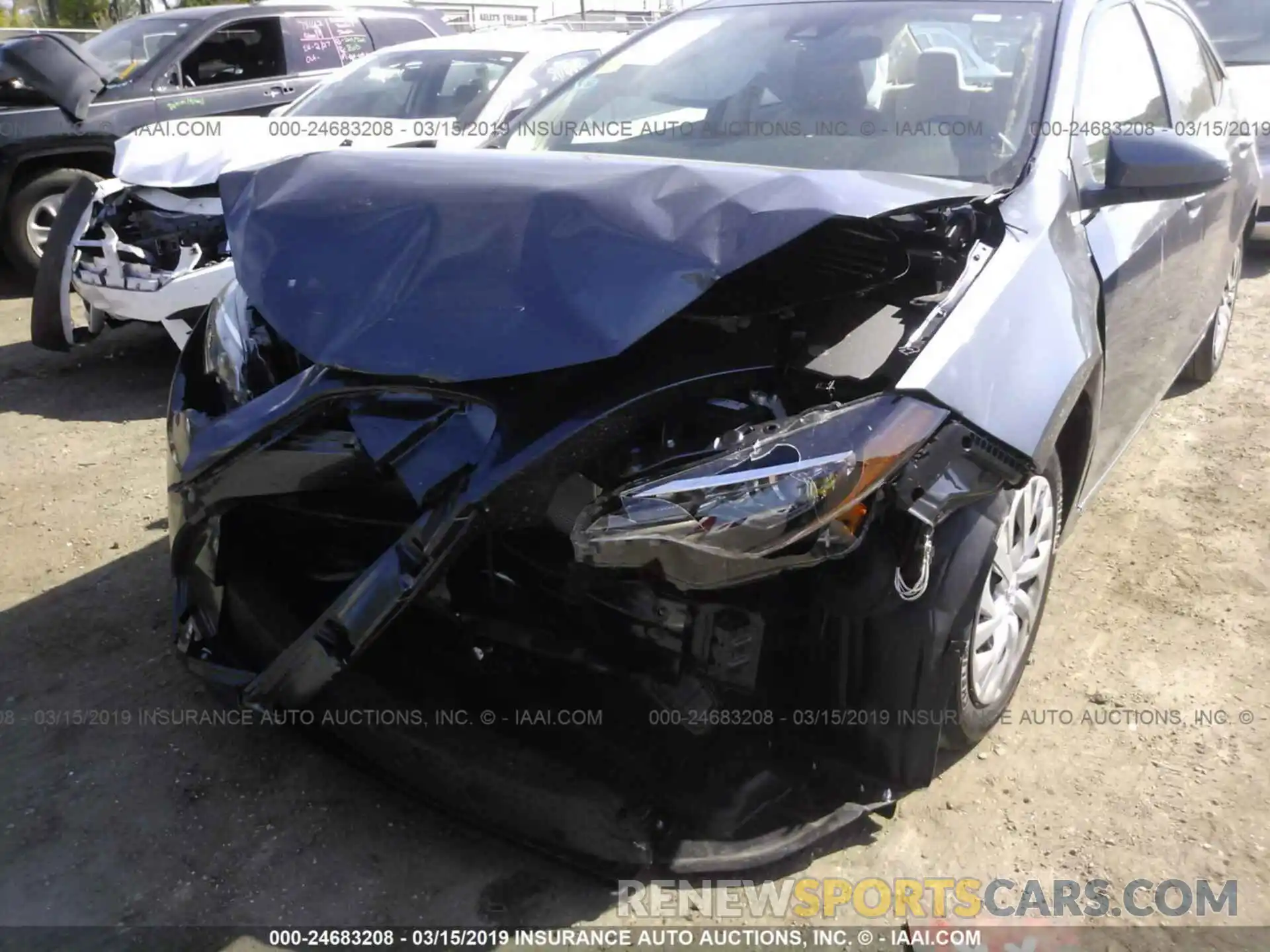 6 Photograph of a damaged car 5YFBURHE5KP860115 TOYOTA COROLLA 2019