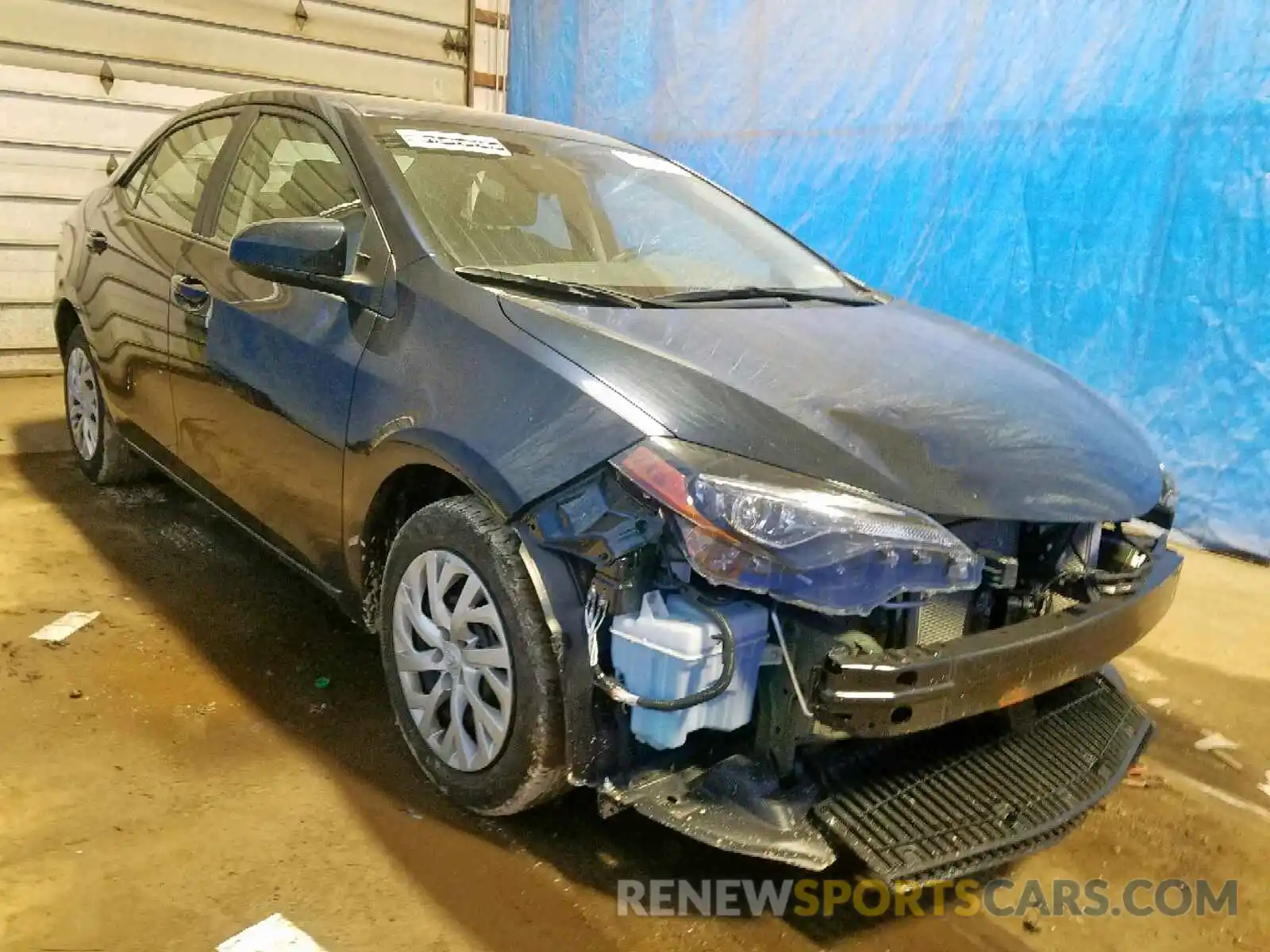 1 Photograph of a damaged car 5YFBURHE5KP897634 TOYOTA COROLLA 2019