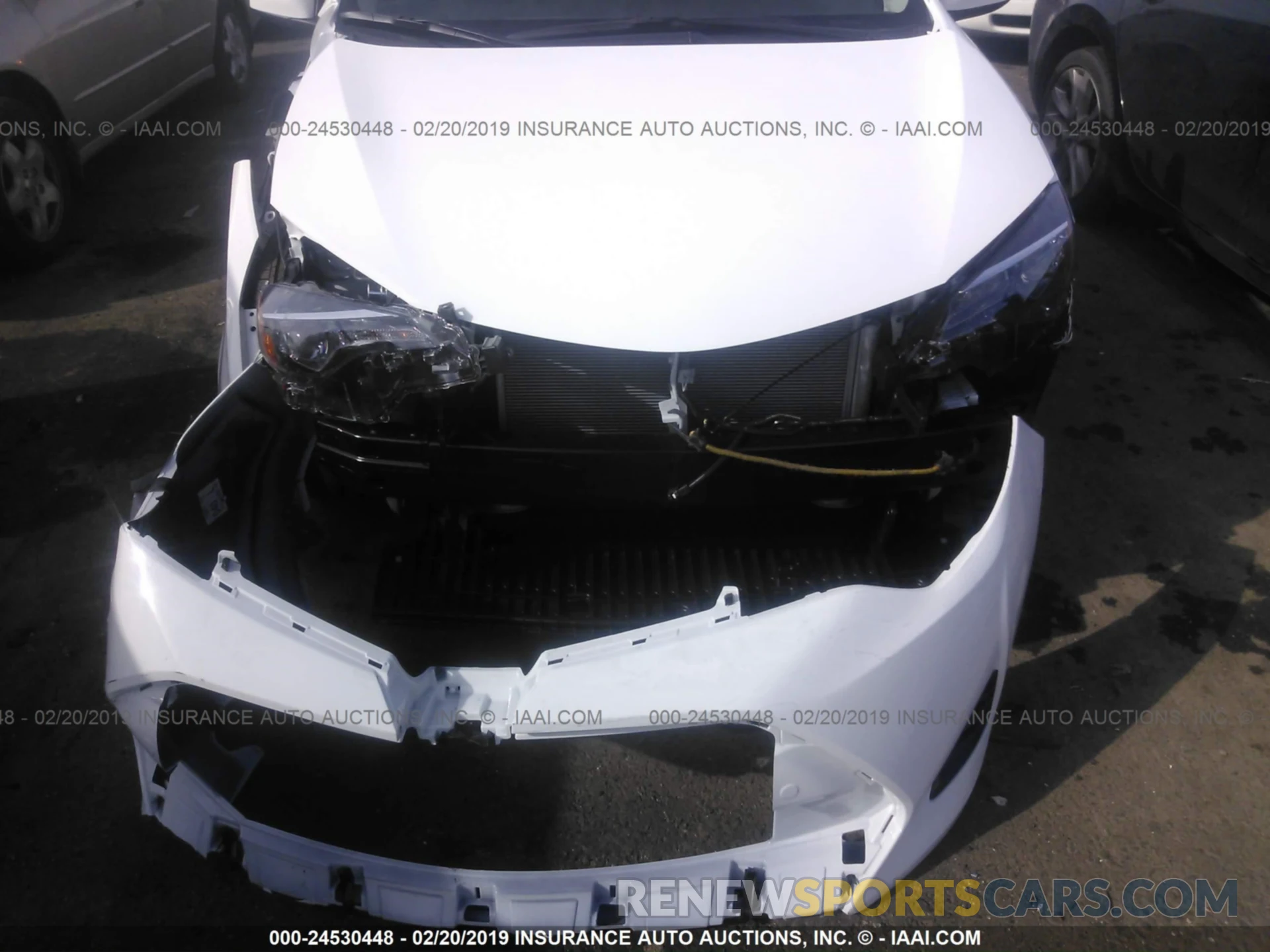 6 Photograph of a damaged car 5YFBURHE5KP926954 TOYOTA COROLLA 2019