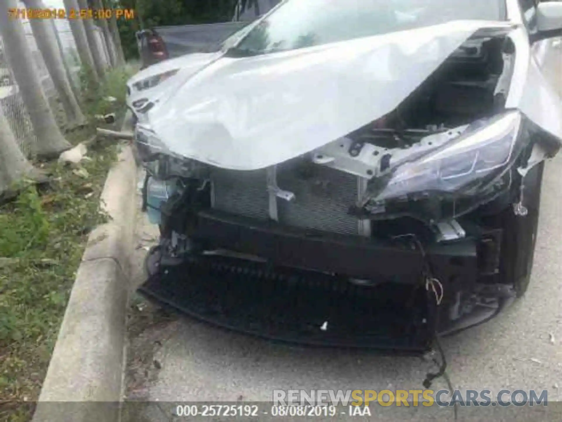 6 Photograph of a damaged car 5YFBURHE5KP940658 TOYOTA COROLLA 2019