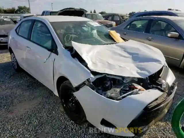 1 Photograph of a damaged car 5YFBURHE5KP941518 TOYOTA COROLLA 2019
