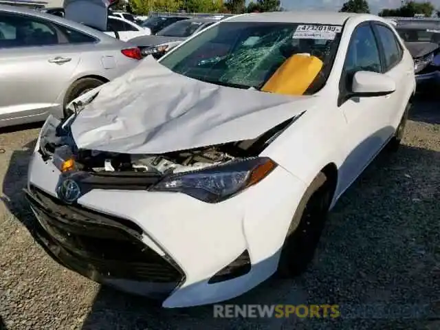 2 Photograph of a damaged car 5YFBURHE5KP941518 TOYOTA COROLLA 2019