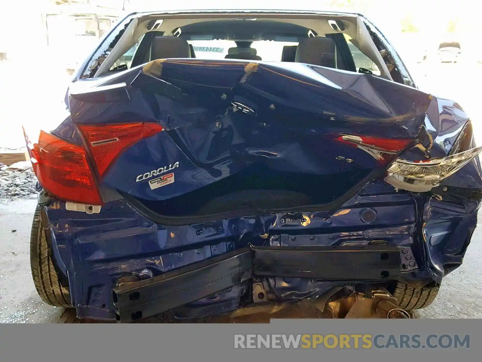 9 Photograph of a damaged car 5YFBURHE6KP857935 TOYOTA COROLLA 2019