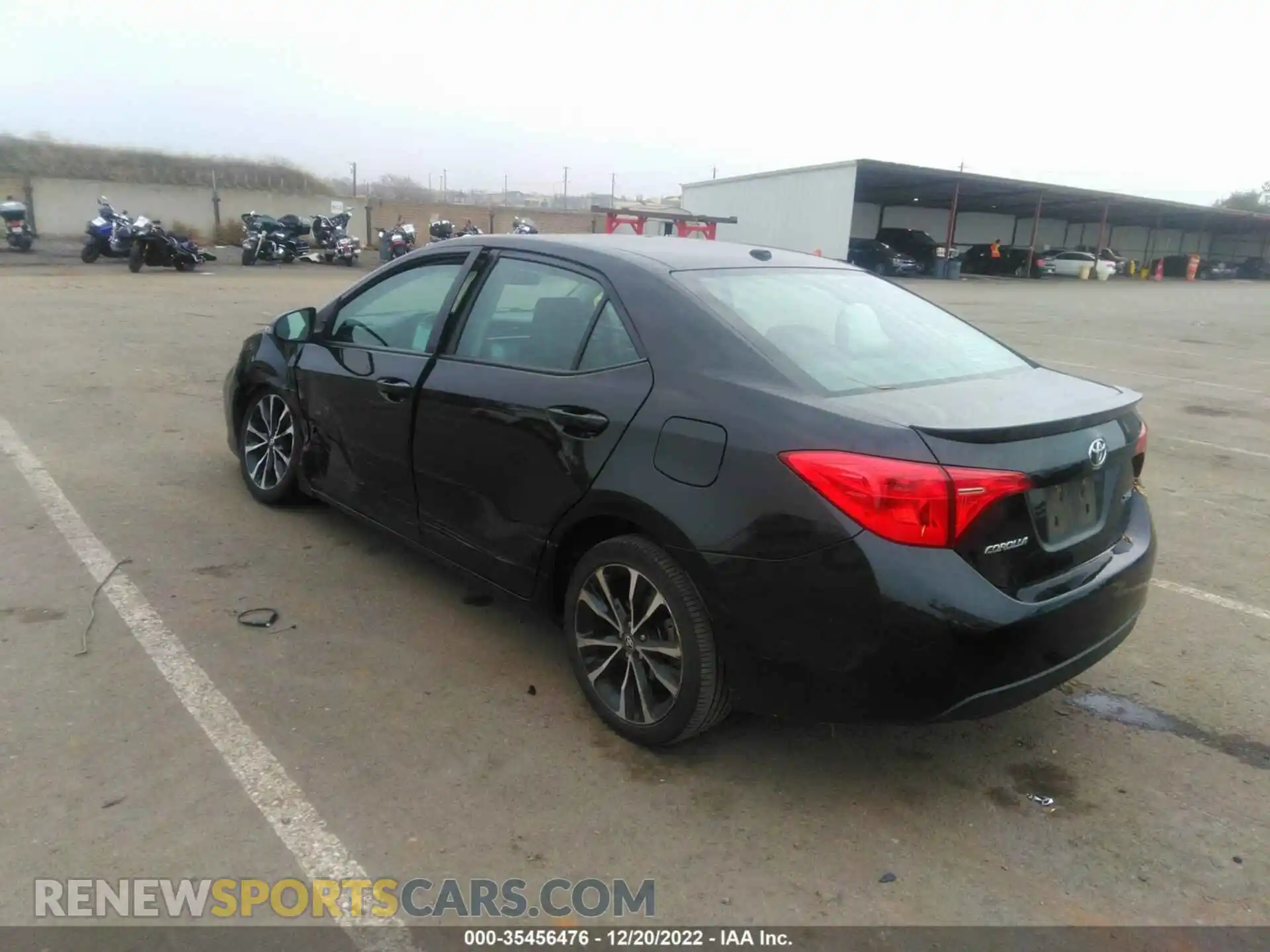 3 Photograph of a damaged car 5YFBURHE6KP883855 TOYOTA COROLLA 2019