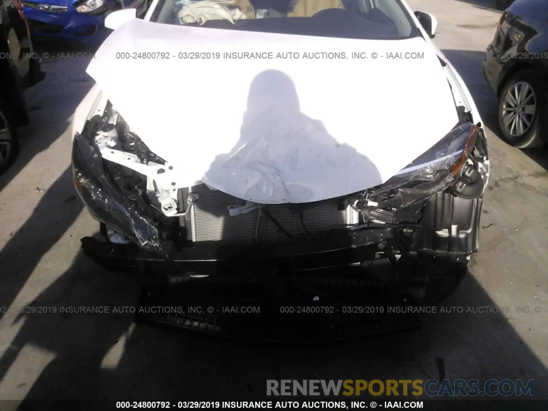 6 Photograph of a damaged car 5YFBURHE6KP933718 TOYOTA COROLLA 2019