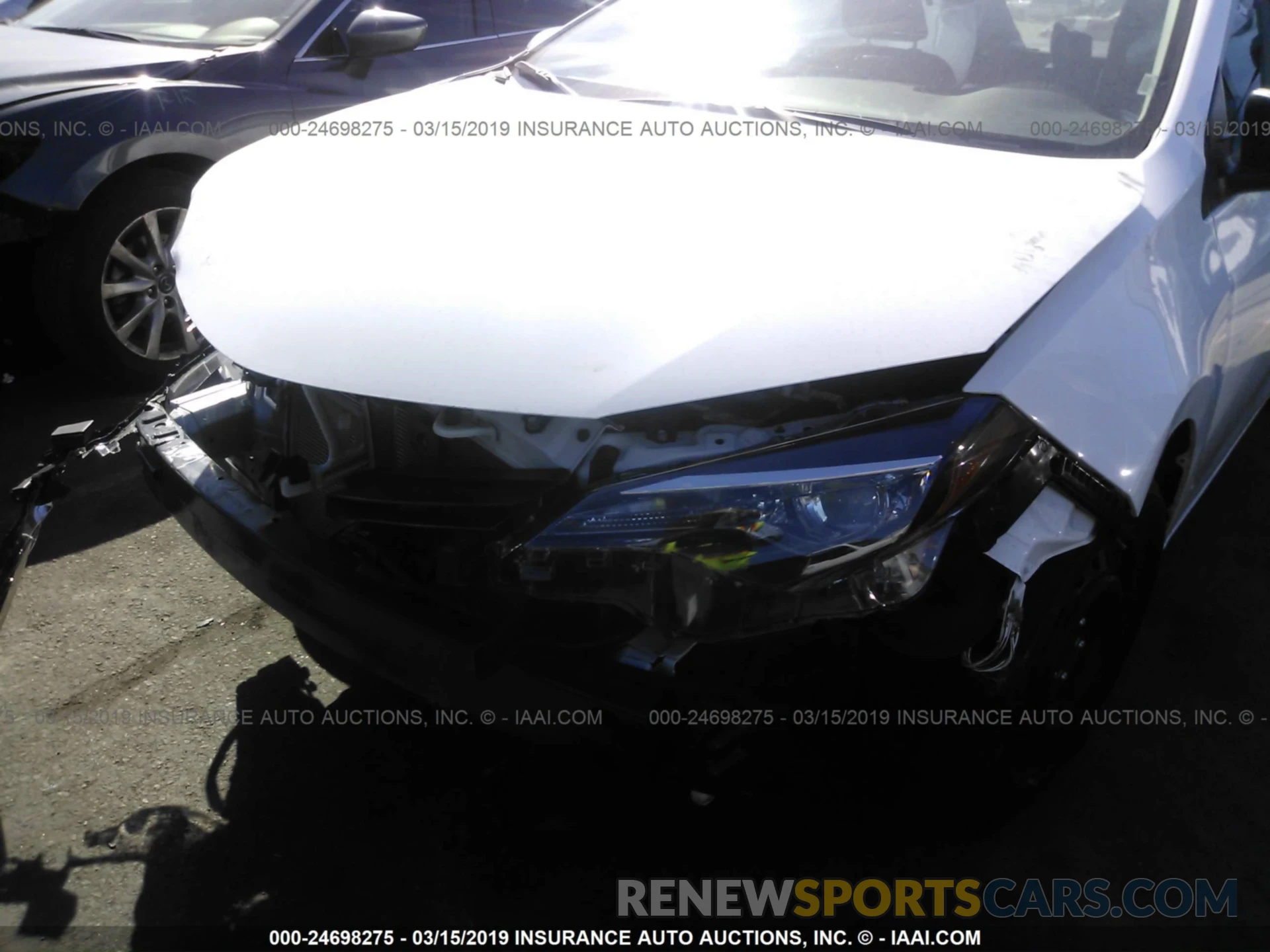 6 Photograph of a damaged car 5YFBURHE7KP866577 TOYOTA COROLLA 2019