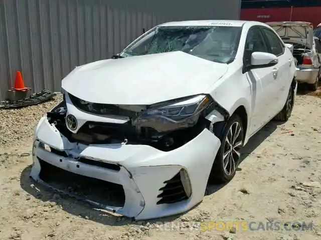 2 Photograph of a damaged car 5YFBURHE7KP889678 TOYOTA COROLLA 2019