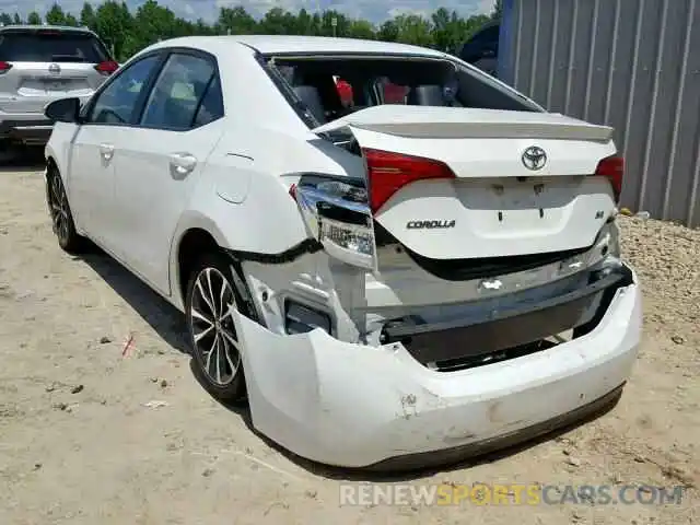 3 Photograph of a damaged car 5YFBURHE7KP889678 TOYOTA COROLLA 2019