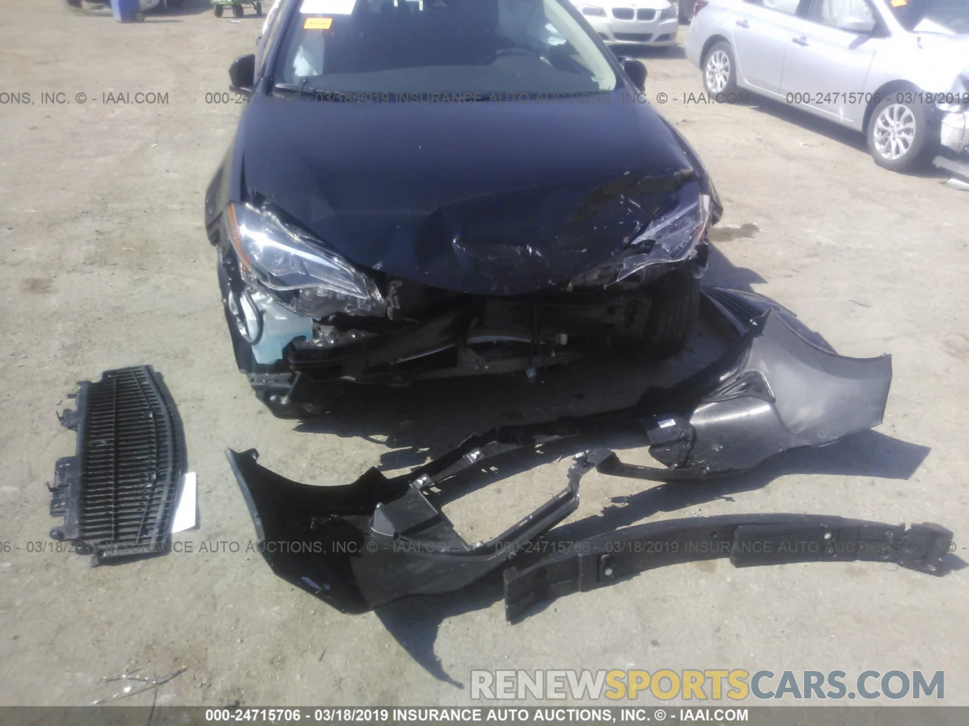 6 Photograph of a damaged car 5YFBURHE7KP892208 TOYOTA COROLLA 2019