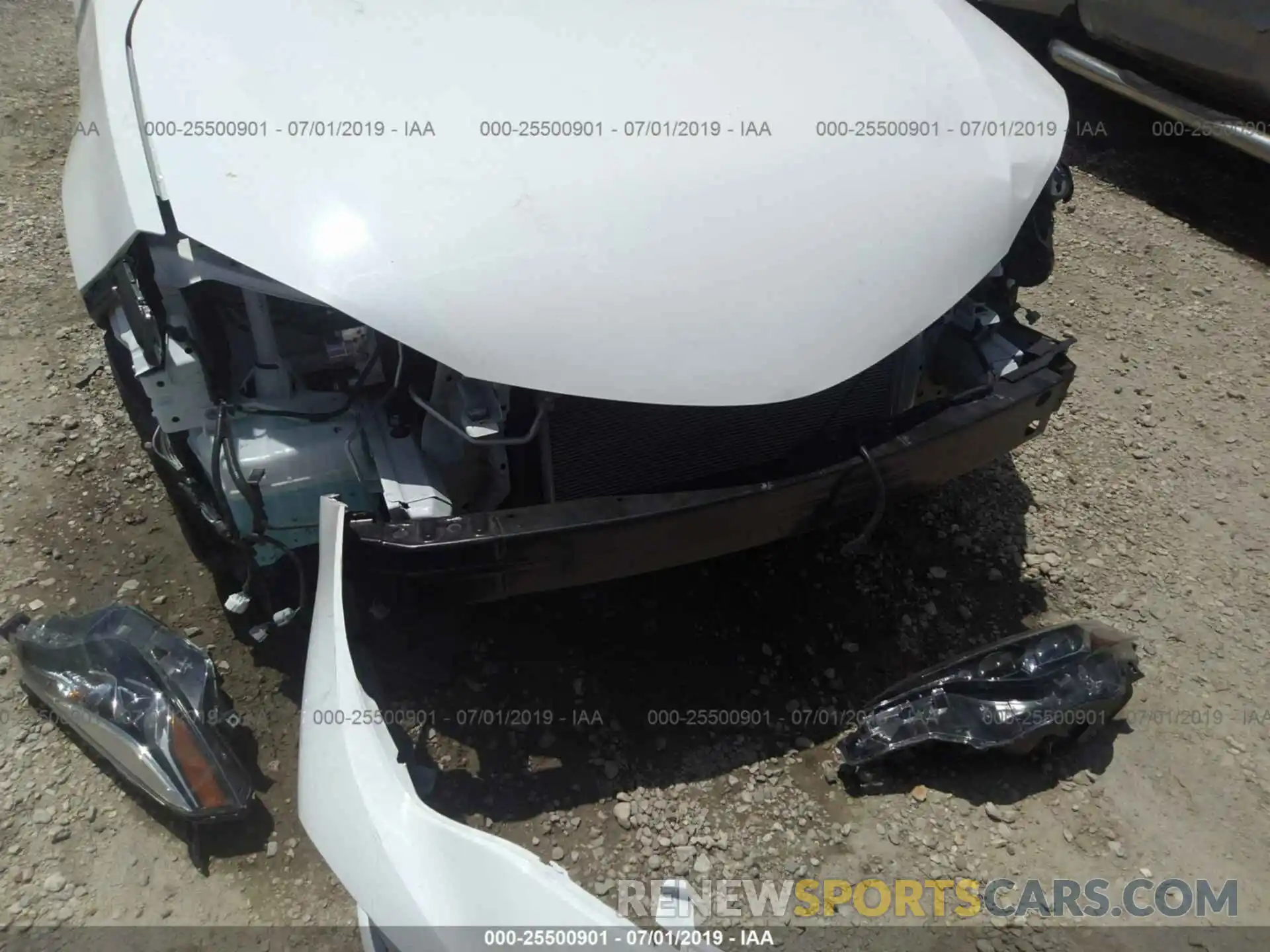 6 Photograph of a damaged car 5YFBURHE7KP892791 TOYOTA COROLLA 2019
