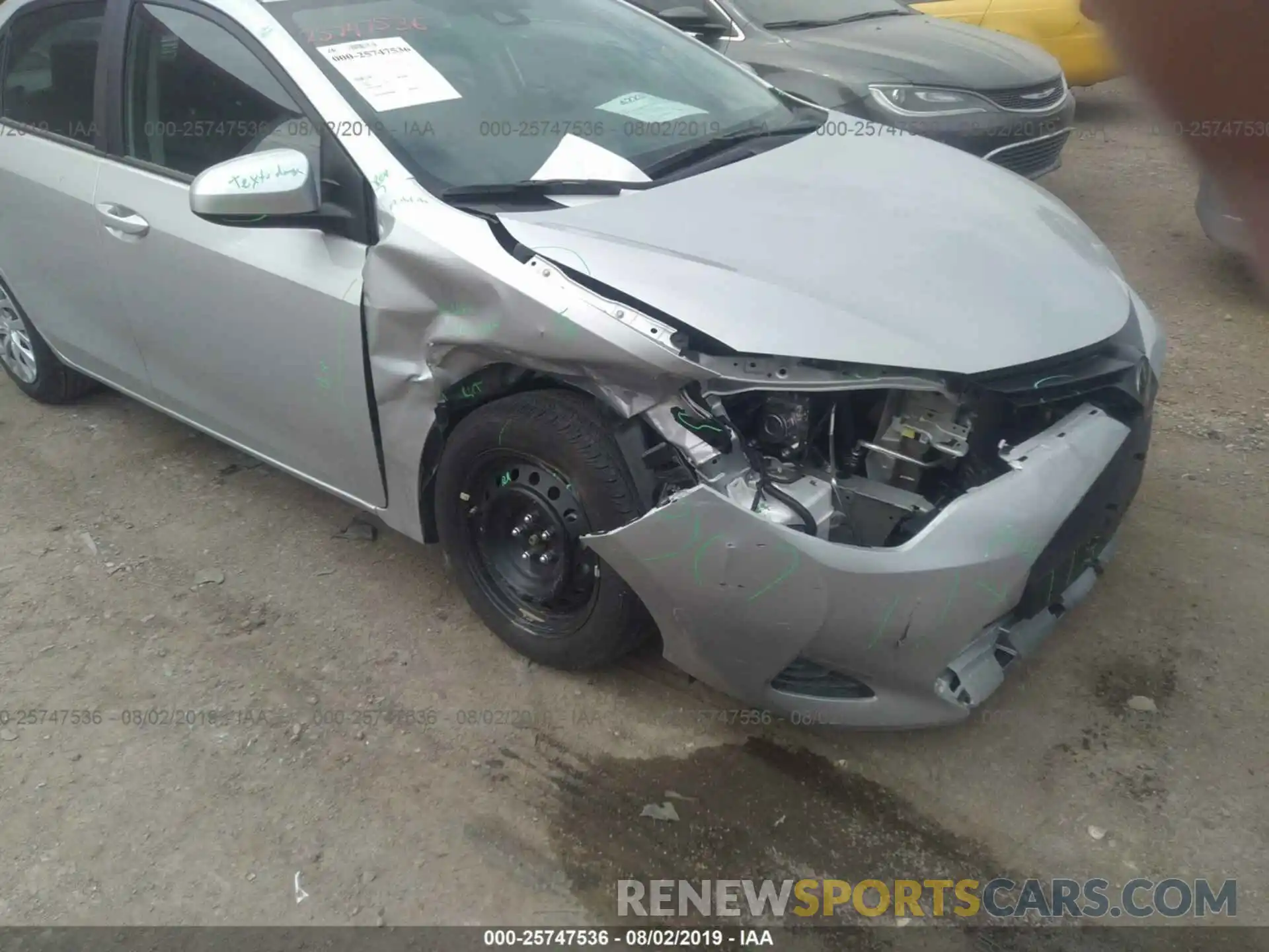 6 Photograph of a damaged car 5YFBURHE7KP908150 TOYOTA COROLLA 2019