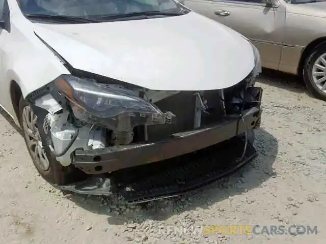 9 Photograph of a damaged car 5YFBURHE7KP908195 TOYOTA COROLLA 2019