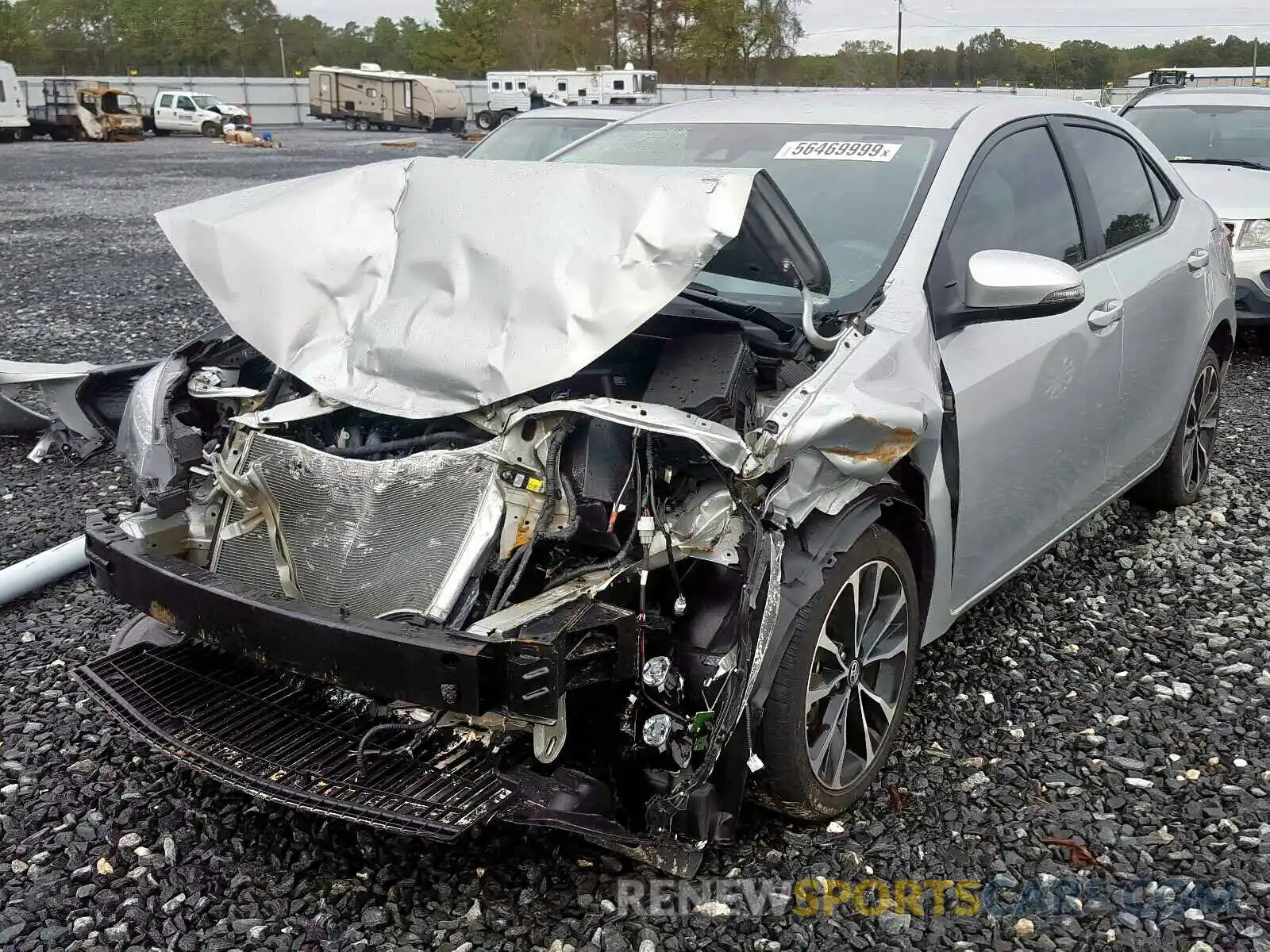 2 Фотография поврежденного автомобиля 5YFBURHE7KP909198 TOYOTA COROLLA 2019