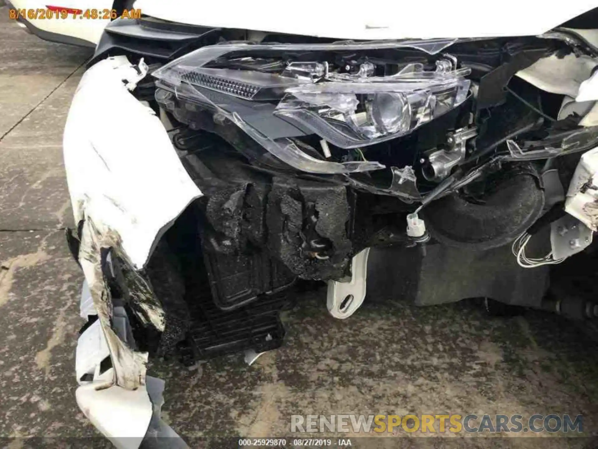 13 Photograph of a damaged car 5YFBURHE7KP927927 TOYOTA COROLLA 2019