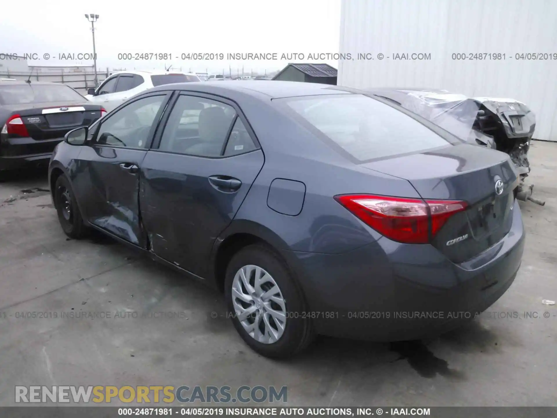 3 Photograph of a damaged car 5YFBURHE7KP928656 TOYOTA COROLLA 2019