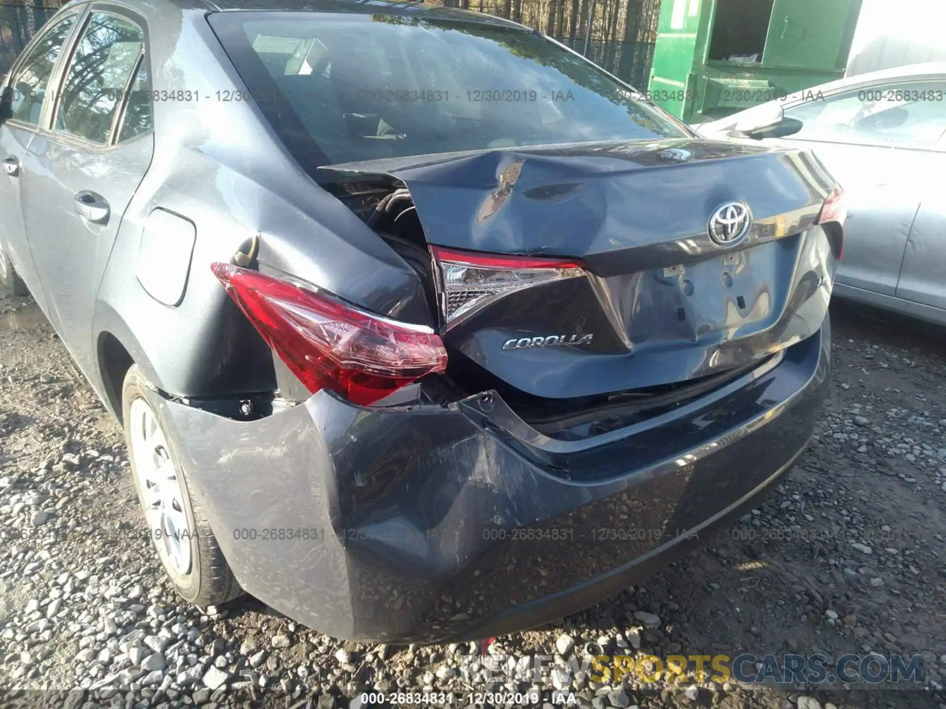 6 Фотография поврежденного автомобиля 5YFBURHE8KP870993 TOYOTA COROLLA 2019