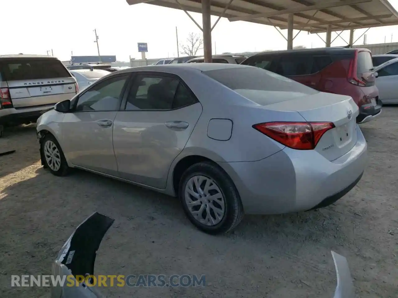 2 Photograph of a damaged car 5YFBURHE8KP893402 TOYOTA COROLLA 2019