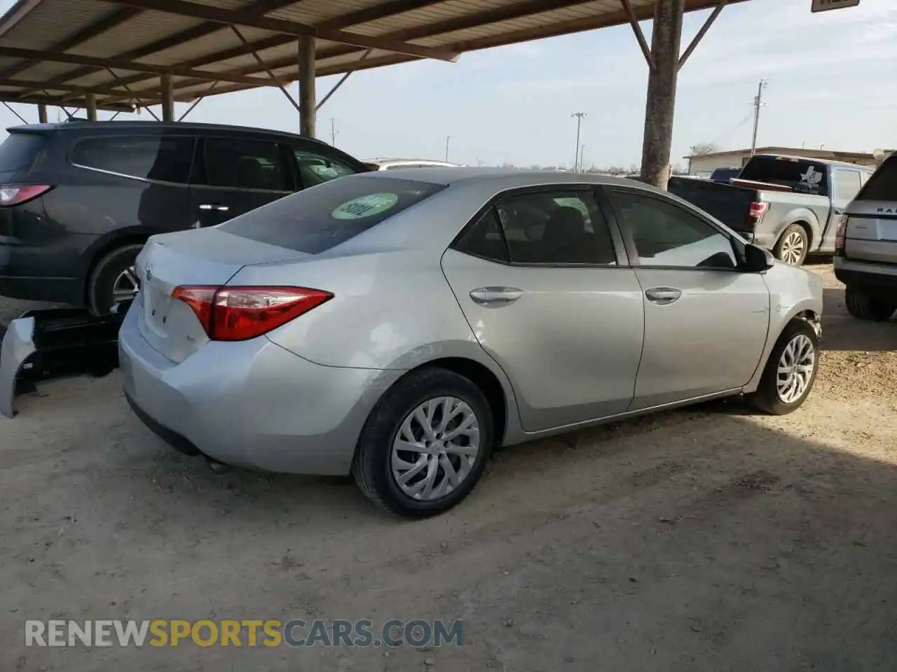 3 Photograph of a damaged car 5YFBURHE8KP893402 TOYOTA COROLLA 2019