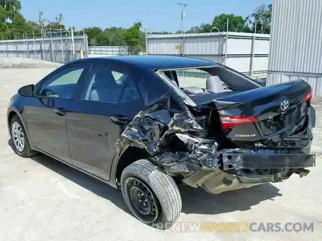 3 Photograph of a damaged car 5YFBURHE8KP910845 TOYOTA COROLLA 2019