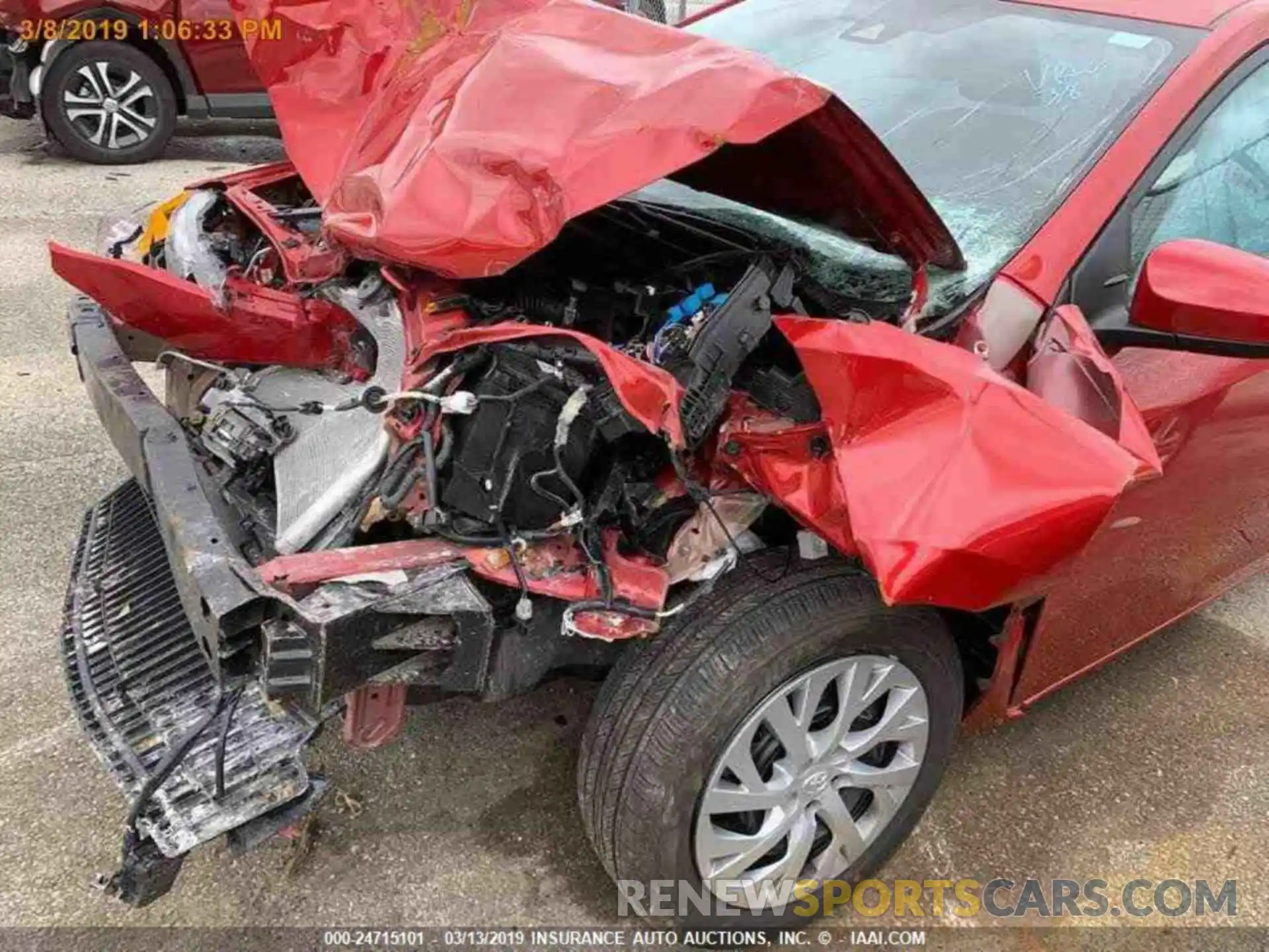 16 Photograph of a damaged car 5YFBURHE8KP913437 TOYOTA COROLLA 2019