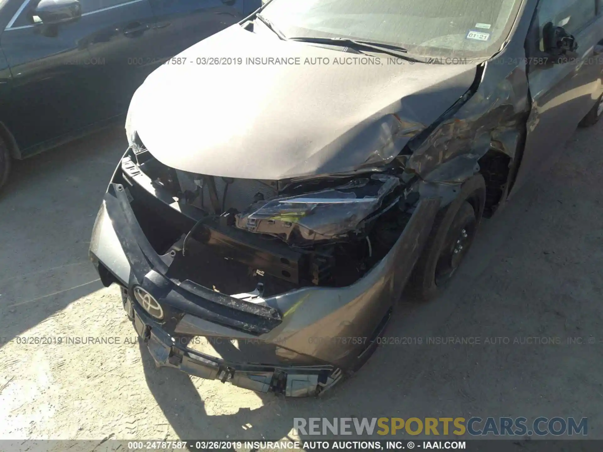 6 Photograph of a damaged car 5YFBURHE8KP939052 TOYOTA COROLLA 2019