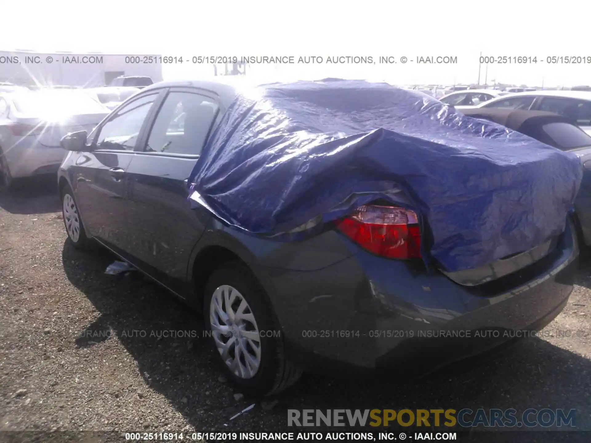 3 Photograph of a damaged car 5YFBURHE8KP945465 TOYOTA COROLLA 2019