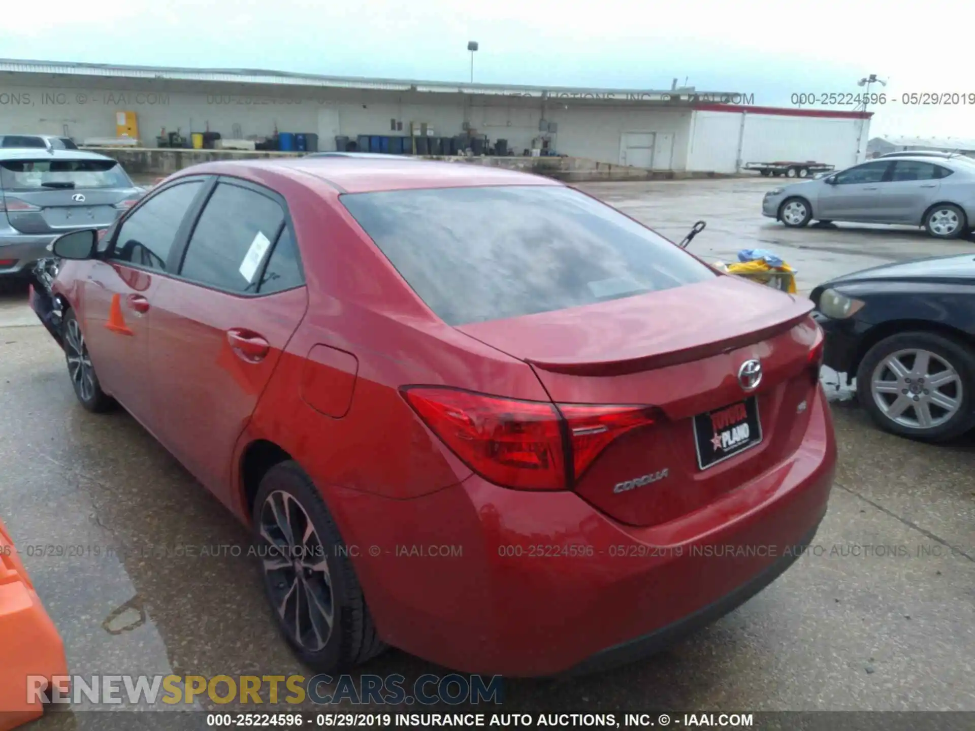 3 Photograph of a damaged car 5YFBURHE9KP890184 TOYOTA COROLLA 2019