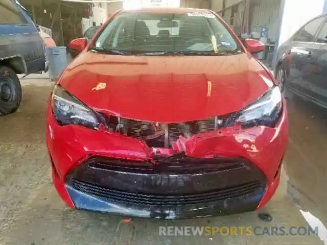9 Photograph of a damaged car 5YFBURHE9KP897247 TOYOTA COROLLA 2019