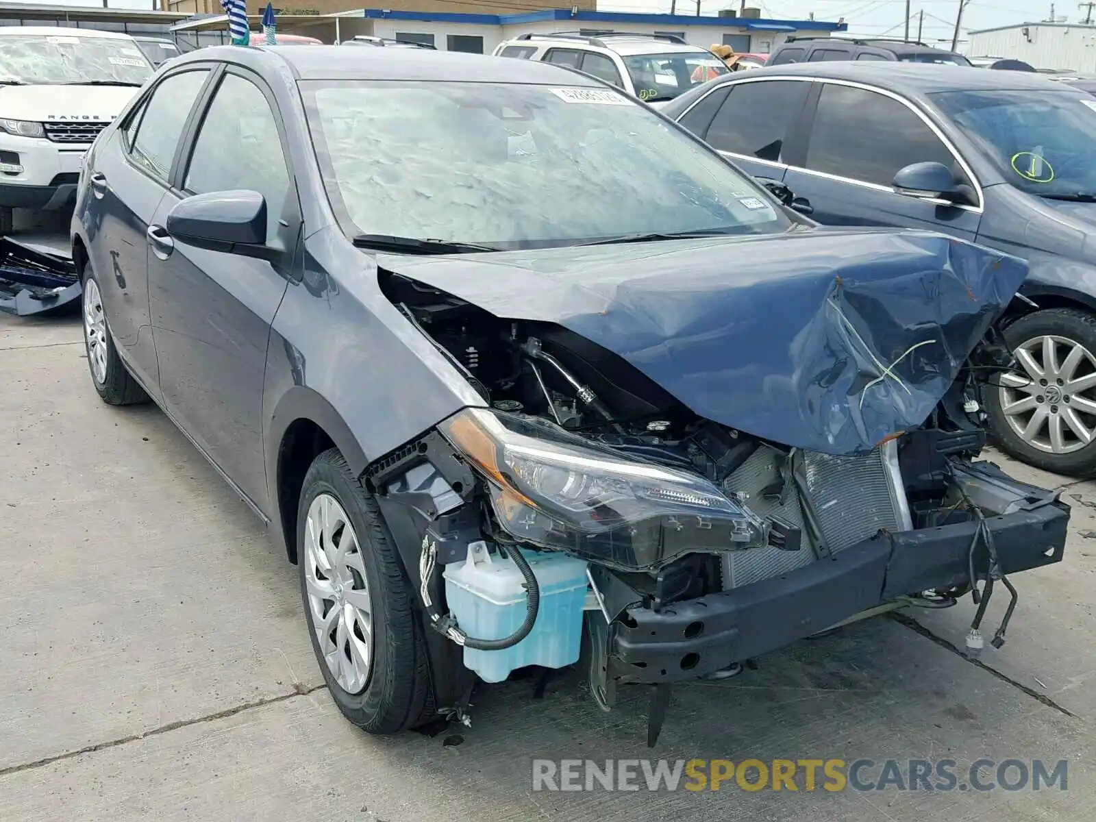 1 Photograph of a damaged car 5YFBURHE9KP928500 TOYOTA COROLLA 2019