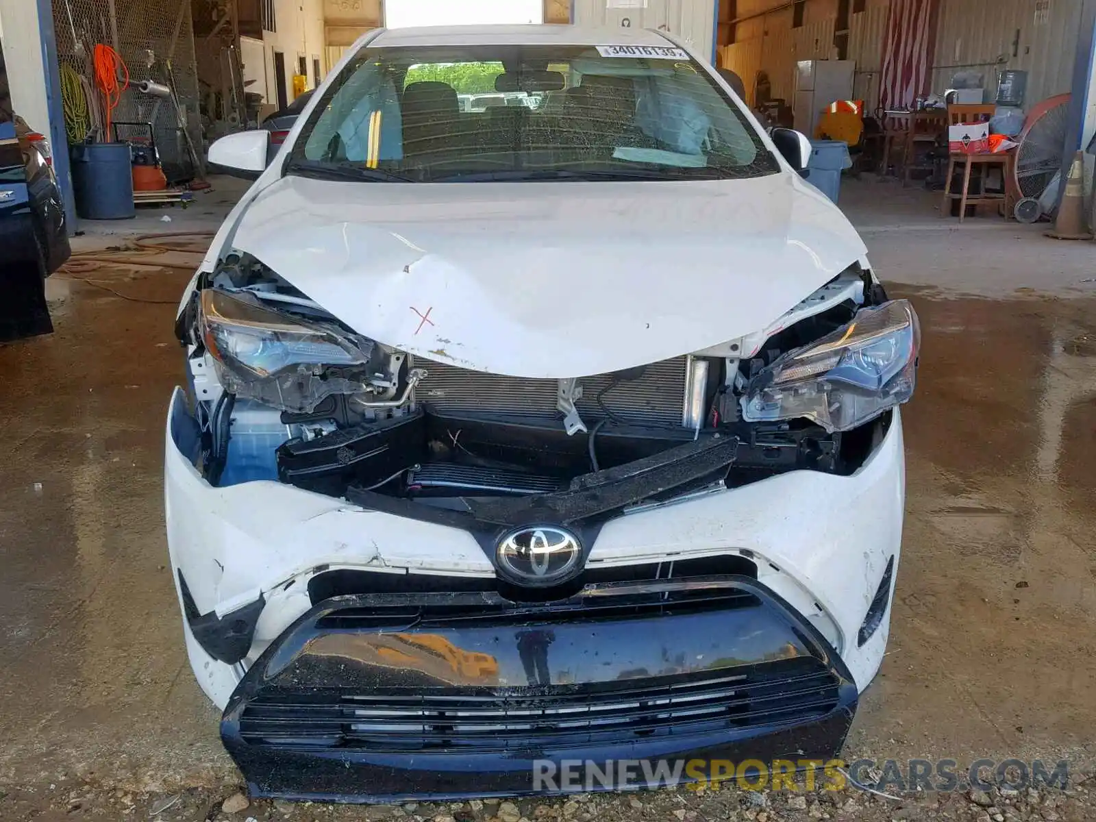 9 Фотография поврежденного автомобиля 5YFBURHEXKP862300 TOYOTA COROLLA 2019