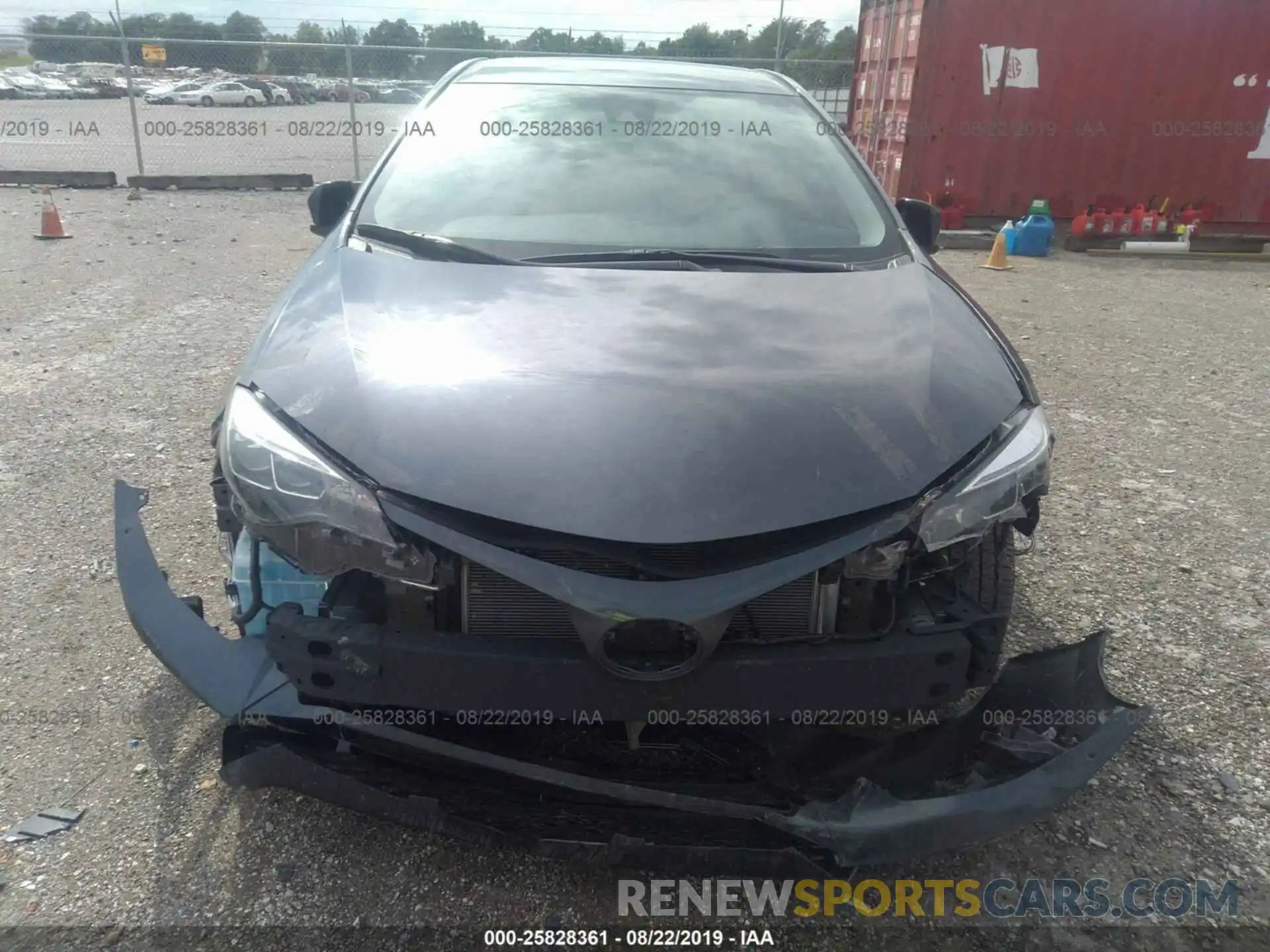 6 Photograph of a damaged car 5YFBURHEXKP879369 TOYOTA COROLLA 2019
