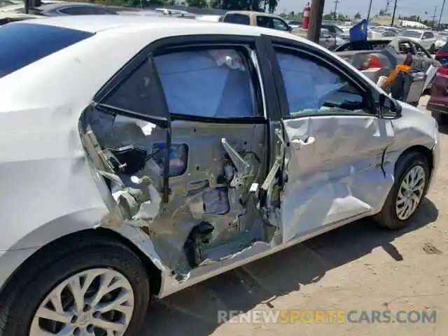 9 Photograph of a damaged car 5YFBURHEXKP899279 TOYOTA COROLLA 2019
