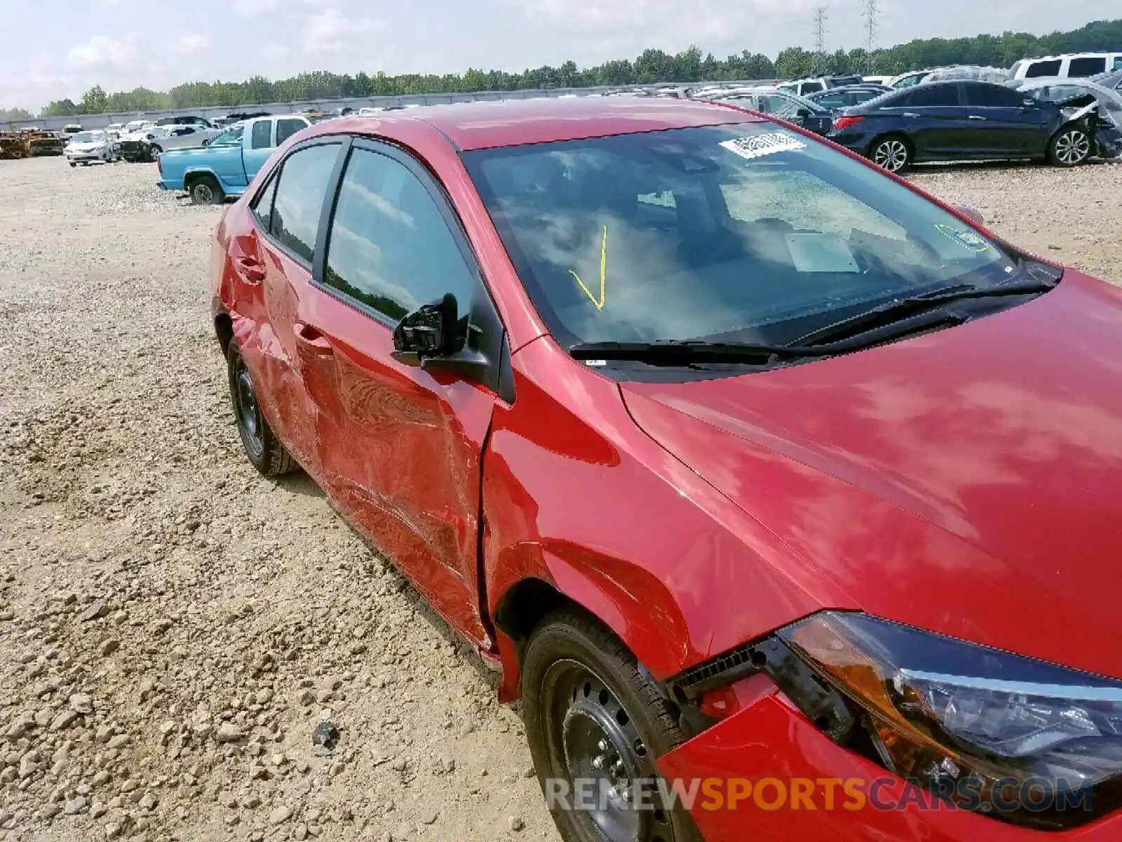 9 Photograph of a damaged car 5YFBURHEXKP899508 TOYOTA COROLLA 2019