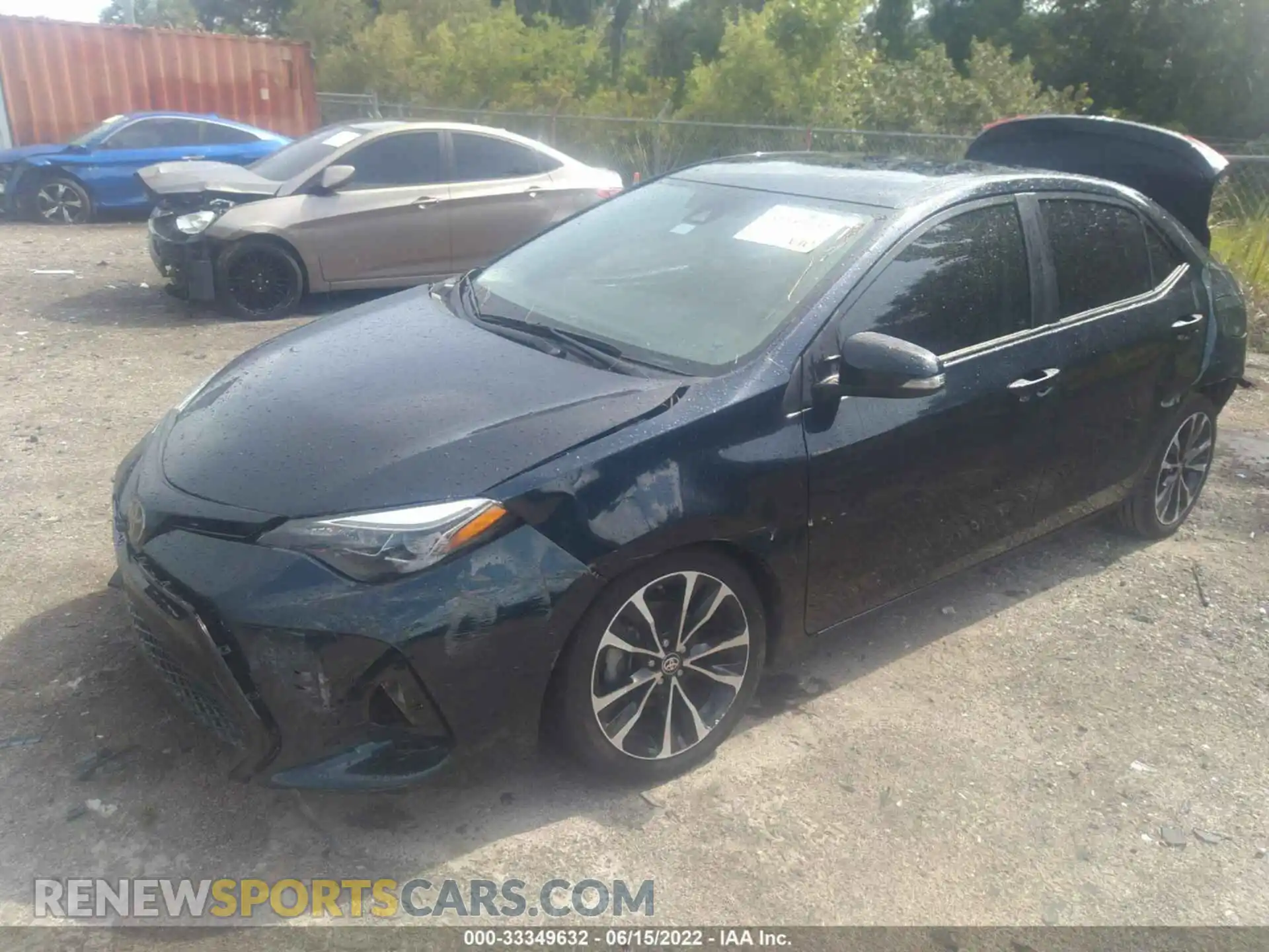 2 Photograph of a damaged car 5YFBURHEXKP907414 TOYOTA COROLLA 2019