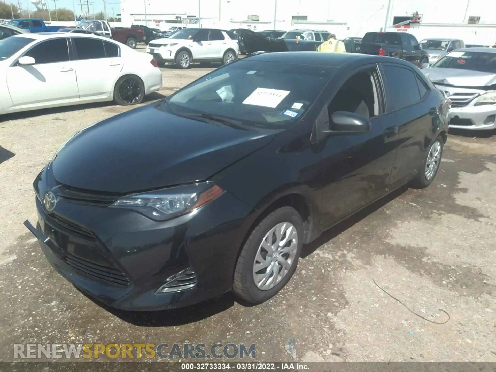 2 Photograph of a damaged car 5YFBURHEXKP928246 TOYOTA COROLLA 2019
