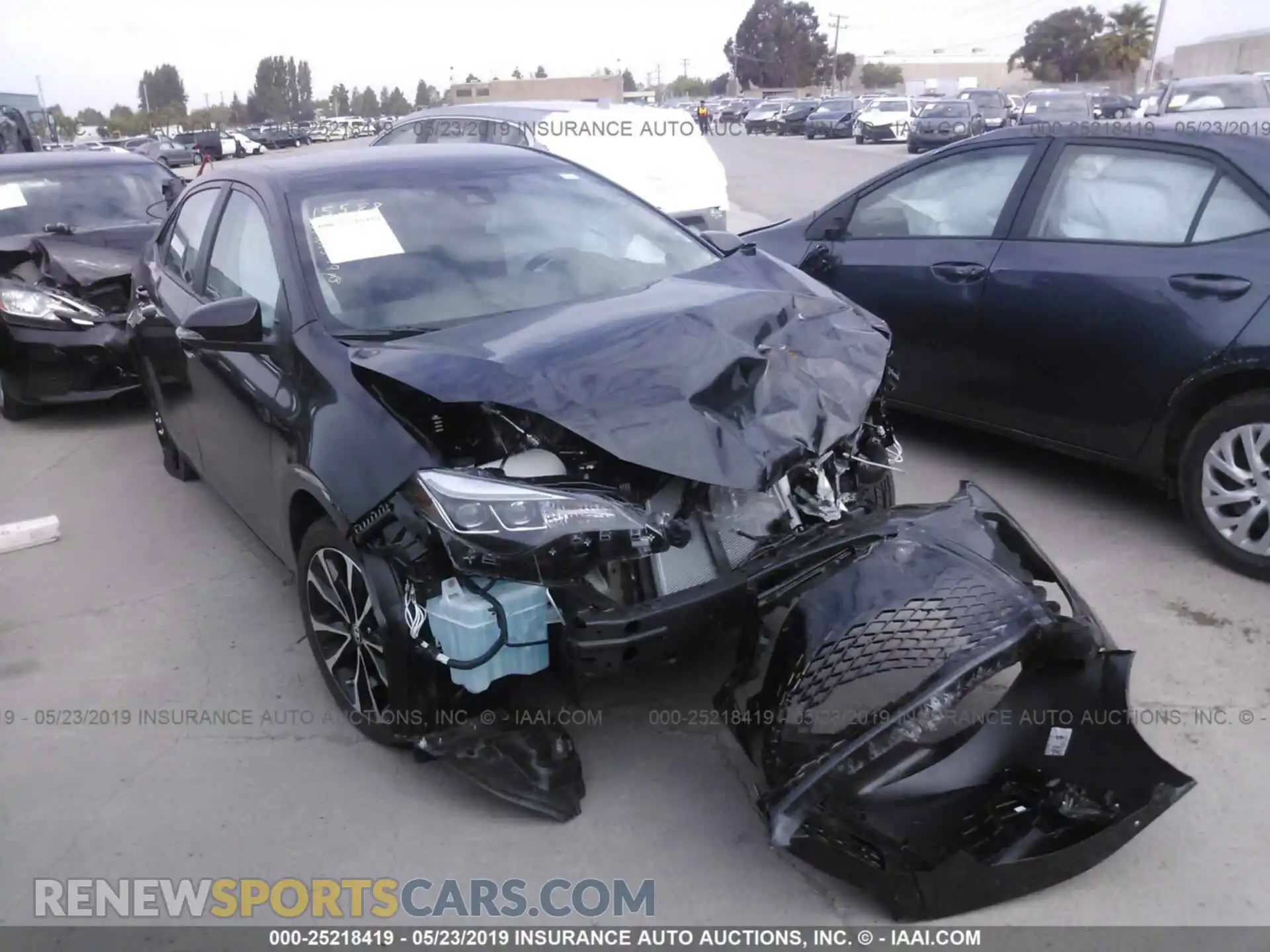 1 Photograph of a damaged car 5YFBURHEXKP937867 TOYOTA COROLLA 2019
