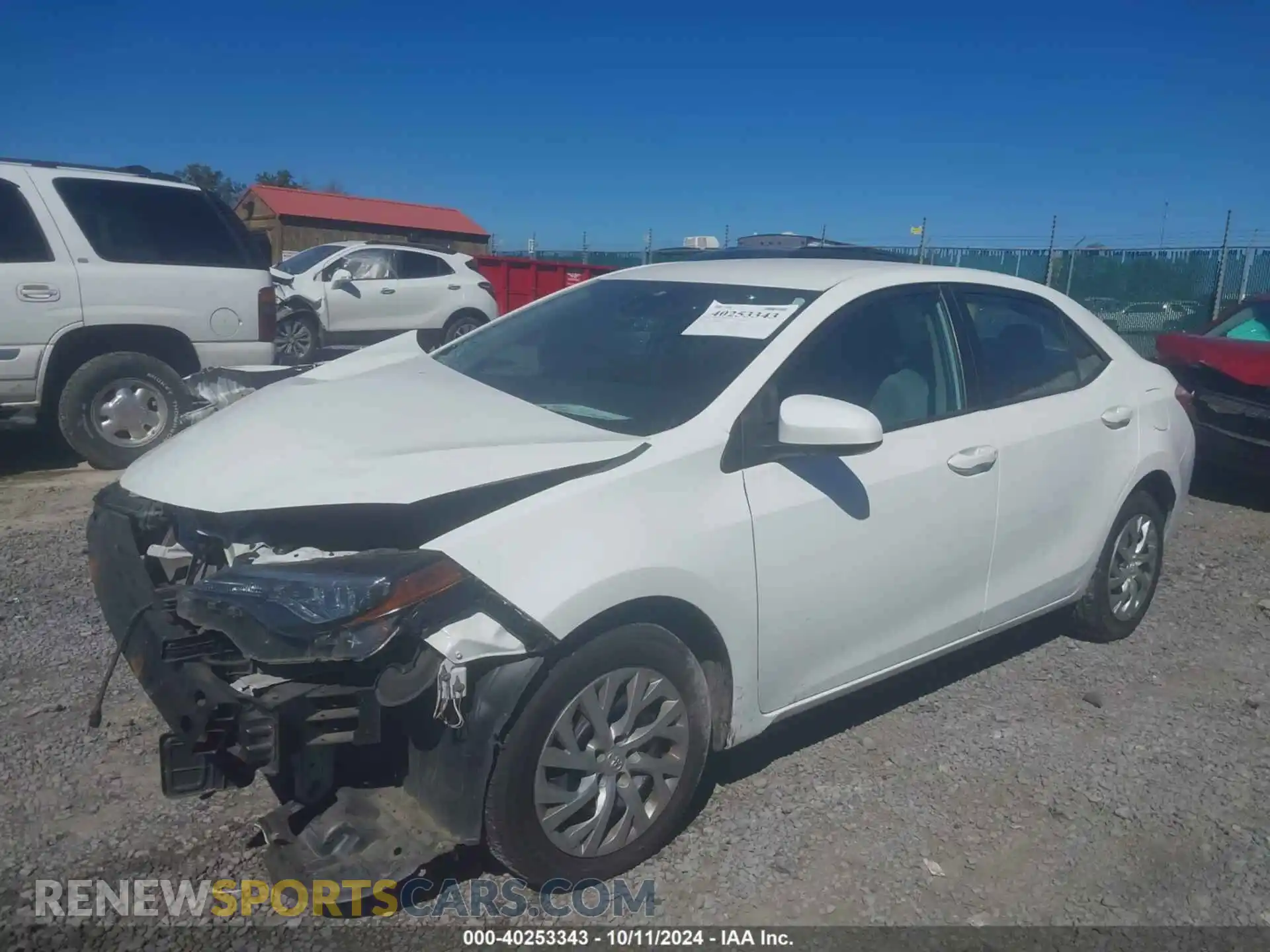 2 Фотография поврежденного автомобиля 5YFBURHEXKP939876 TOYOTA COROLLA 2019