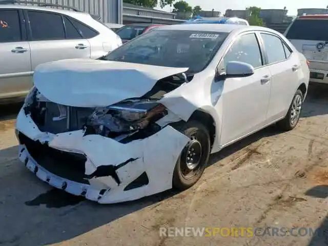 2 Photograph of a damaged car 5YFBURHEXKP940431 TOYOTA COROLLA 2019