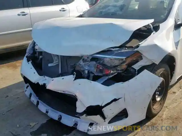 9 Photograph of a damaged car 5YFBURHEXKP940431 TOYOTA COROLLA 2019