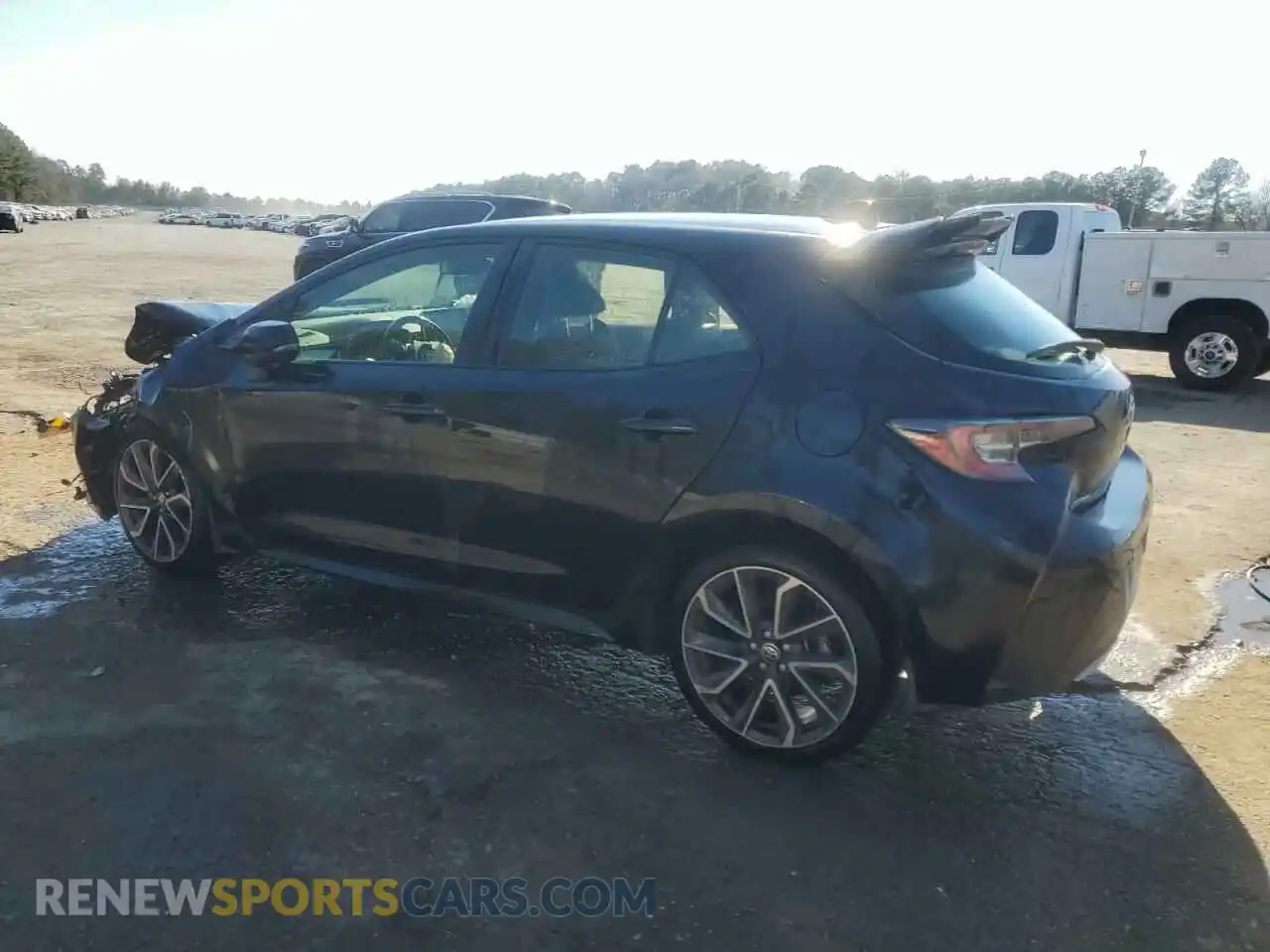 2 Photograph of a damaged car JTNK4RBE2K3070039 TOYOTA COROLLA 2019