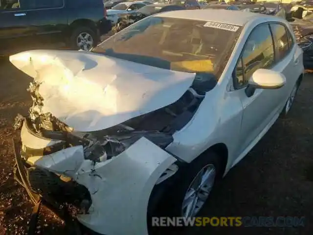 2 Photograph of a damaged car JTNK4RBE9K3010632 TOYOTA COROLLA 2019
