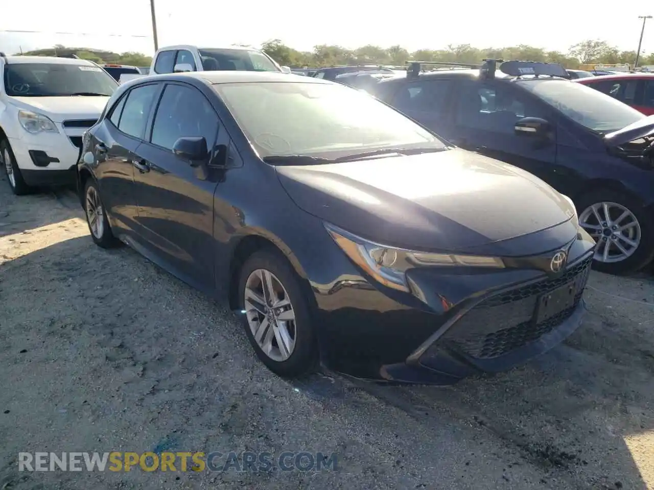 1 Photograph of a damaged car JTNK4RBEXK3045809 TOYOTA COROLLA 2019
